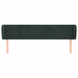 VidaXL 3118227 tête de lit et pied de lit Vert foncé
