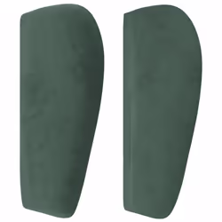 VidaXL 3118227 tête de lit et pied de lit Vert foncé - Vue supplémentaire 4