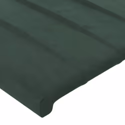 VidaXL 3118227 tête de lit et pied de lit Vert foncé - Vue supplémentaire 5