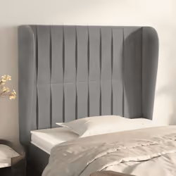 VidaXL 3118230 tête de lit et pied de lit Gris clair