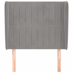VidaXL 3118230 tête de lit et pied de lit Gris clair