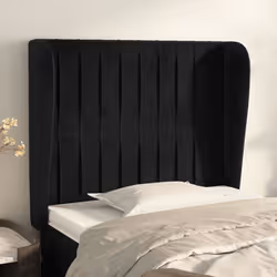 VidaXL 3118232 tête de lit et pied de lit Noir