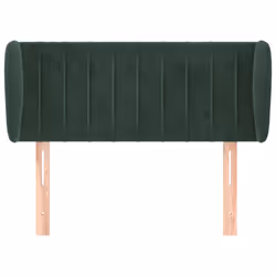 VidaXL 3118233 tête de lit et pied de lit Vert foncé
