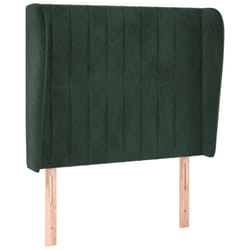 VidaXL 3118239 tête de lit et pied de lit Vert foncé