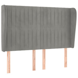 VidaXL 3118242 tête de lit et pied de lit Gris clair