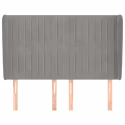 VidaXL 3118242 tête de lit et pied de lit Gris clair