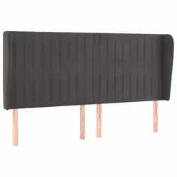 VidaXL 3118249, Gris foncé, Polyester, Bois, 1630 mm, 118 cm, 128 cm, 230 mm