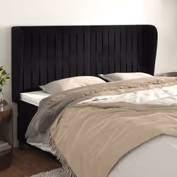 VidaXL 3118250 tête de lit et pied de lit Noir