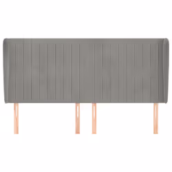 VidaXL 3118254 tête de lit et pied de lit Gris clair