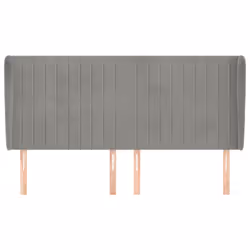 VidaXL 3118260 tête de lit et pied de lit Gris clair