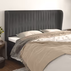 VidaXL 3118261 tête de lit et pied de lit Gris foncé