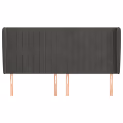 VidaXL 3118261 tête de lit et pied de lit Gris foncé