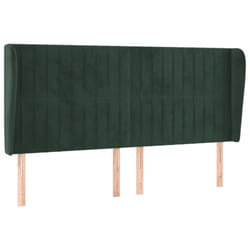 VidaXL 3118263 tête de lit et pied de lit Vert foncé
