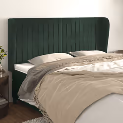VidaXL 3118263 tête de lit et pied de lit Vert foncé