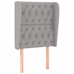 VidaXL 3118266, Gris clair, Polyester, Bois, 830 mm, 118 cm, 128 cm, 230 mm