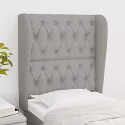 VidaXL 3118266 tête de lit et pied de lit Gris clair
