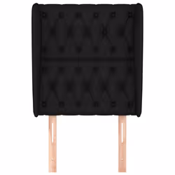 VidaXL 3118268 tête de lit et pied de lit Noir