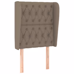 VidaXL 3118270, Taupe, Polyester, Bois, 830 mm, 118 cm, 128 cm, 230 mm