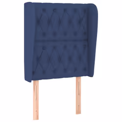 VidaXL 3118272, Bleu, Polyester, Bois, 830 mm, 118 cm, 128 cm, 230 mm