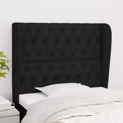 VidaXL 3118276 tête de lit et pied de lit Noir