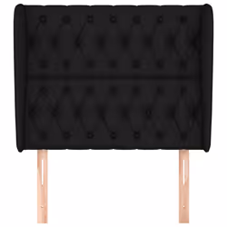 VidaXL 3118276 tête de lit et pied de lit Noir