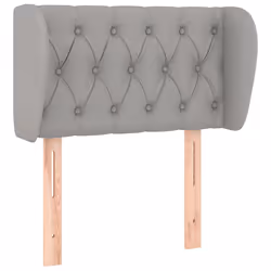 VidaXL 3118282, Gris clair, Polyester, Bois, 1030 mm, 118 cm, 128 cm, 230 mm