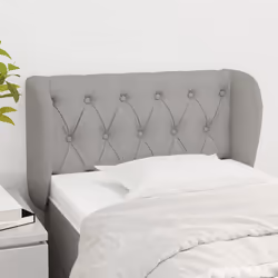 VidaXL 3118282 tête de lit et pied de lit Gris clair