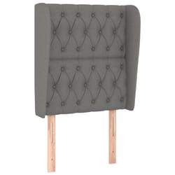 VidaXL 3118307 tête de lit et pied de lit Gris foncé