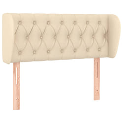 VidaXL 3118311 tête de lit et pied de lit Crème