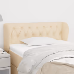 VidaXL 3118311 tête de lit et pied de lit Crème