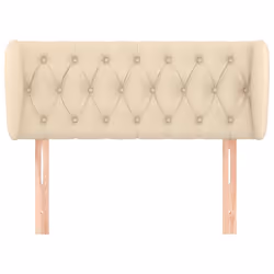 VidaXL 3118311 tête de lit et pied de lit Crème