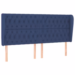 VidaXL 3118312, Bleu, Polyester, Bois, 1830 mm, 118 cm, 128 cm, 230 mm