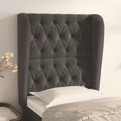 VidaXL 3118323 tête de lit et pied de lit Gris foncé