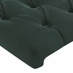 VidaXL 3118325 tête de lit et pied de lit Vert foncé - Vue supplémentaire 5