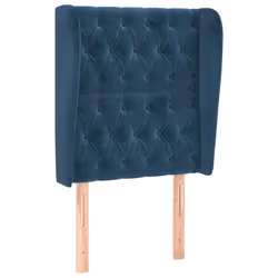 VidaXL 3118326, Bleu foncé, Polyester, Bois, 830 mm, 118 cm, 128 cm, 230 mm