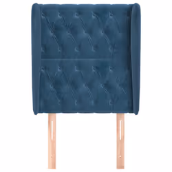 VidaXL 3118326 tête de lit et pied de lit Bleu foncé