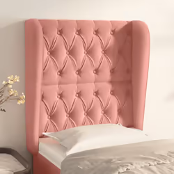 VidaXL 3118327 tête de lit et pied de lit Rose