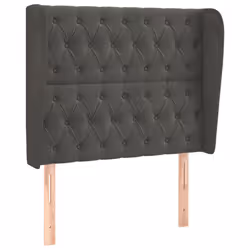 VidaXL 3118329, Gris foncé, Polyester, Bois, 930 mm, 118 cm, 128 cm, 230 mm