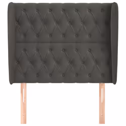 VidaXL 3118329 tête de lit et pied de lit Gris foncé