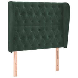 VidaXL 3118331 tête de lit et pied de lit Vert foncé