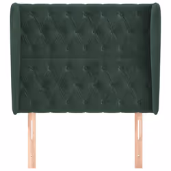 VidaXL 3118331 tête de lit et pied de lit Vert foncé