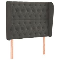 VidaXL 3118341 tête de lit et pied de lit Gris foncé