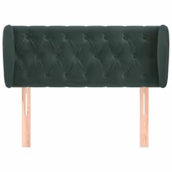 VidaXL 3118343 tête de lit et pied de lit Vert foncé