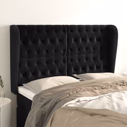 VidaXL 3118348 tête de lit et pied de lit Noir
