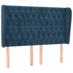 VidaXL 3118350 tête de lit et pied de lit Bleu foncé