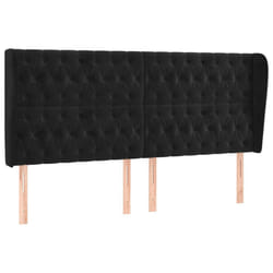VidaXL 3118354 tête de lit et pied de lit Noir