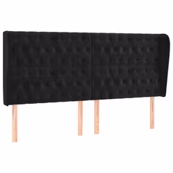 VidaXL 3118360, Noir, Polyester, Bois, 2030 mm, 118 cm, 128 cm, 230 mm