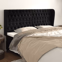 VidaXL 3118360 tête de lit et pied de lit Noir