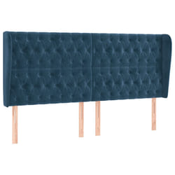 VidaXL 3118362 tête de lit et pied de lit Bleu foncé