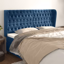 VidaXL 3118362 tête de lit et pied de lit Bleu foncé